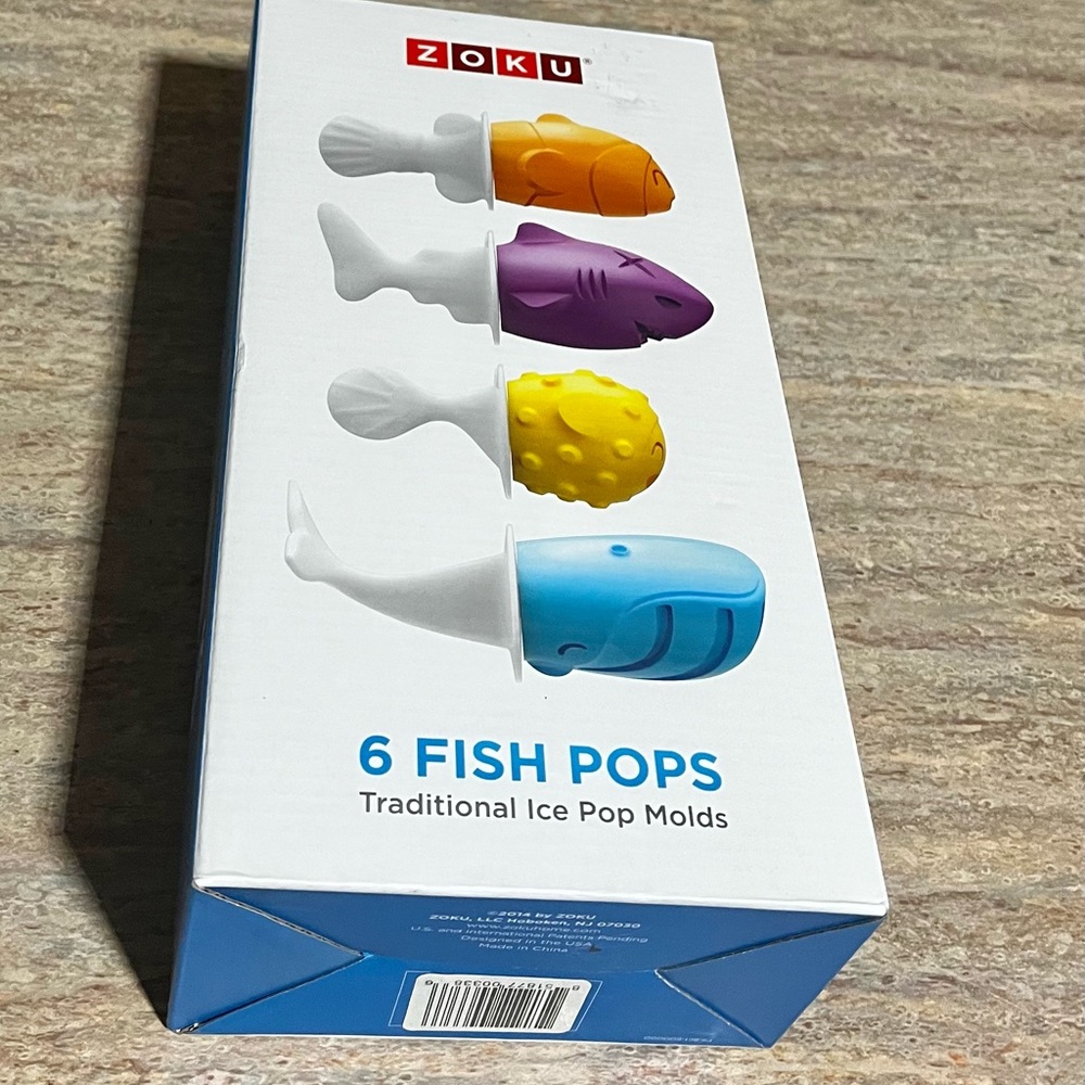 NIB Zoku traditional ice pops molds